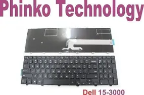 Keyboard for Dell Inspiron 15 3000 5000 3541 3542 3543 5542 5545 5547 15-5547