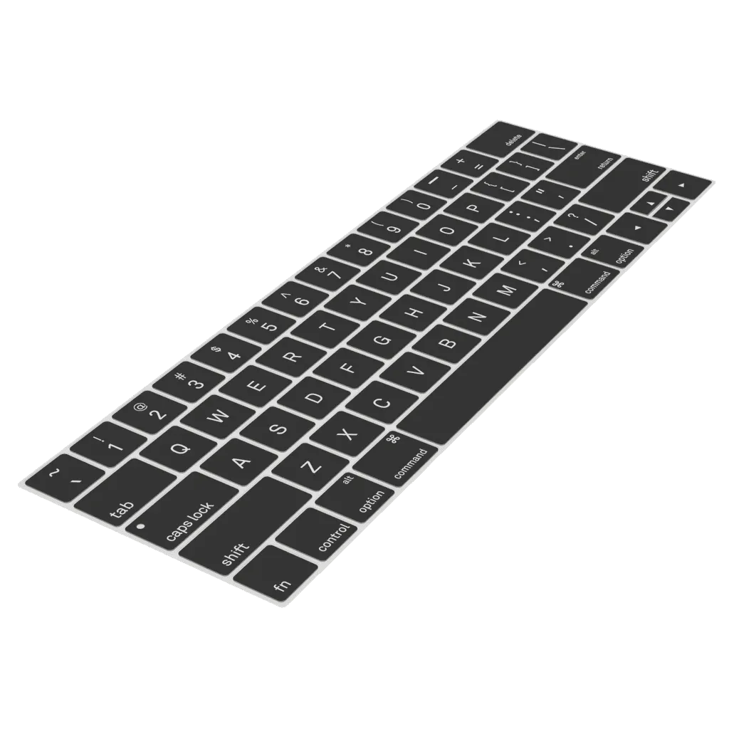 Keyboard Protector For MacBook Pro (2019-2016) with Touch Bar - US Layout