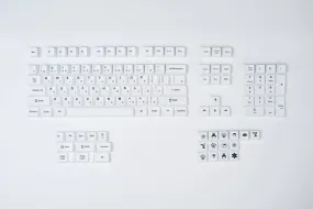 kfaPBT BoW English-Japanese Keycaps