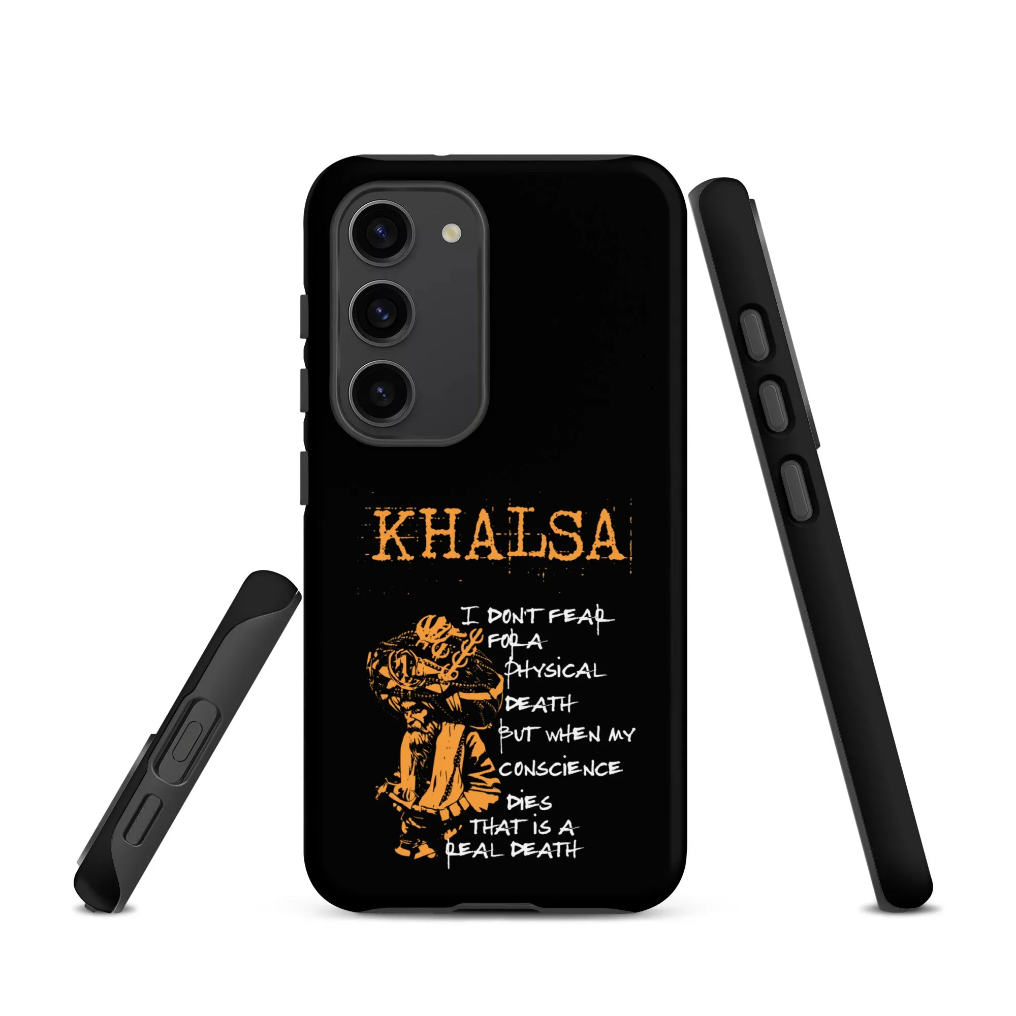 Khalsa I don't fear physical death Tough case for Samsung®