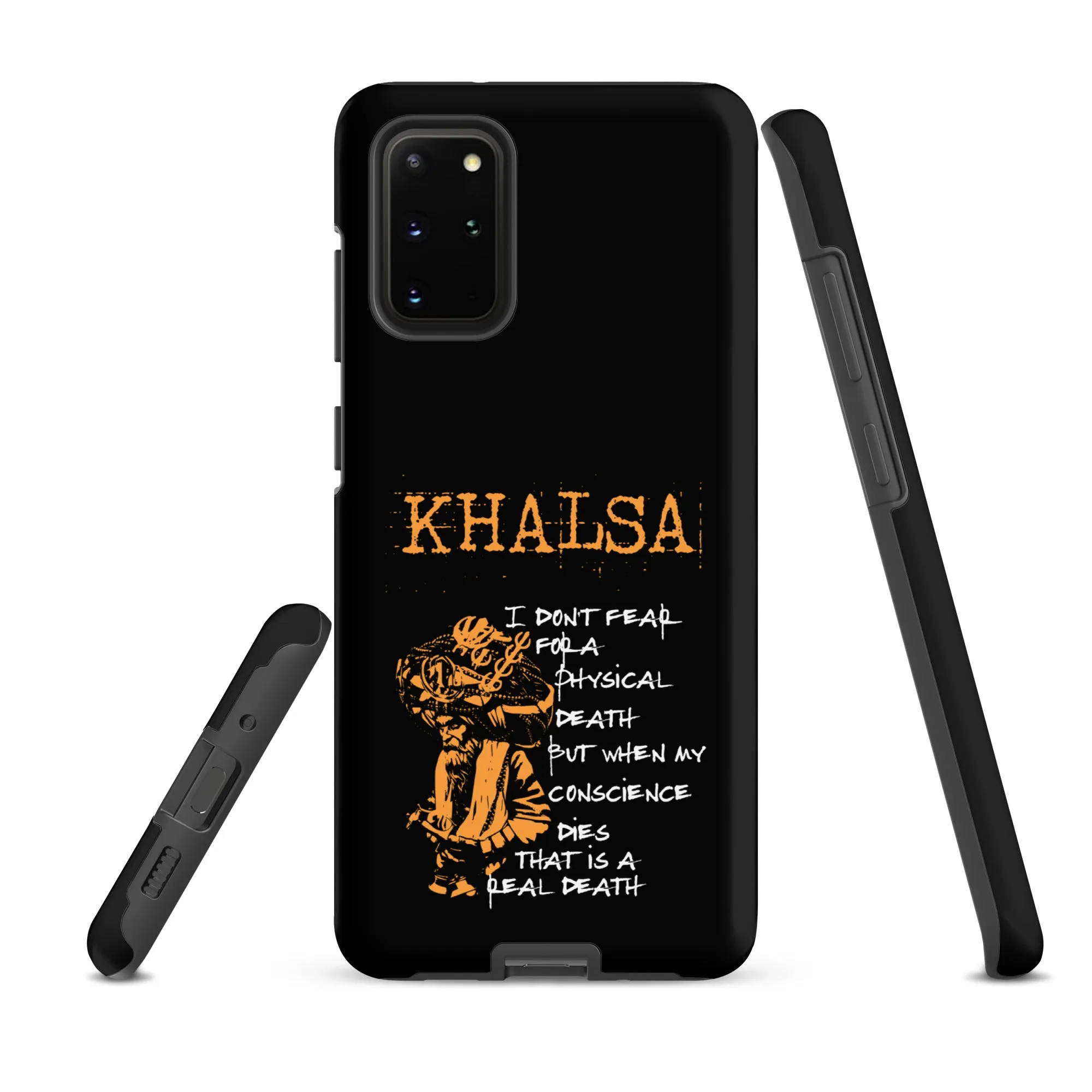 Khalsa I don't fear physical death Tough case for Samsung®