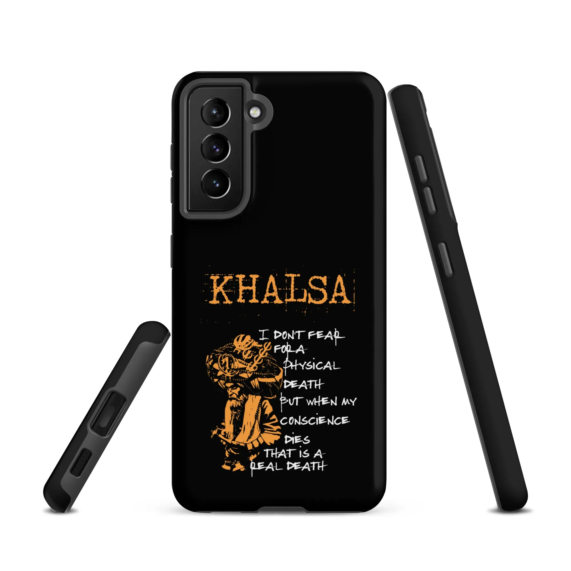 Khalsa I don't fear physical death Tough case for Samsung®