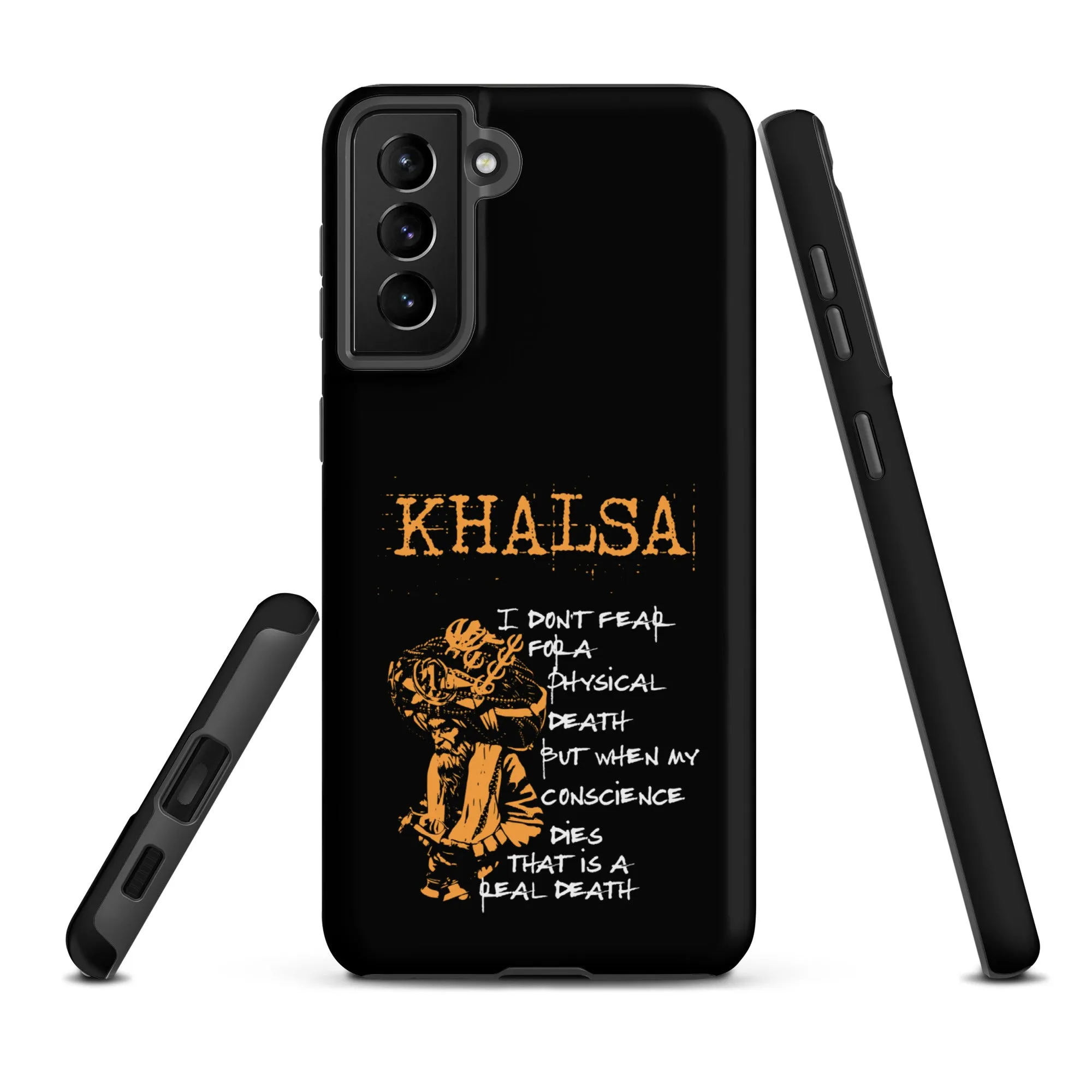 Khalsa I don't fear physical death Tough case for Samsung®