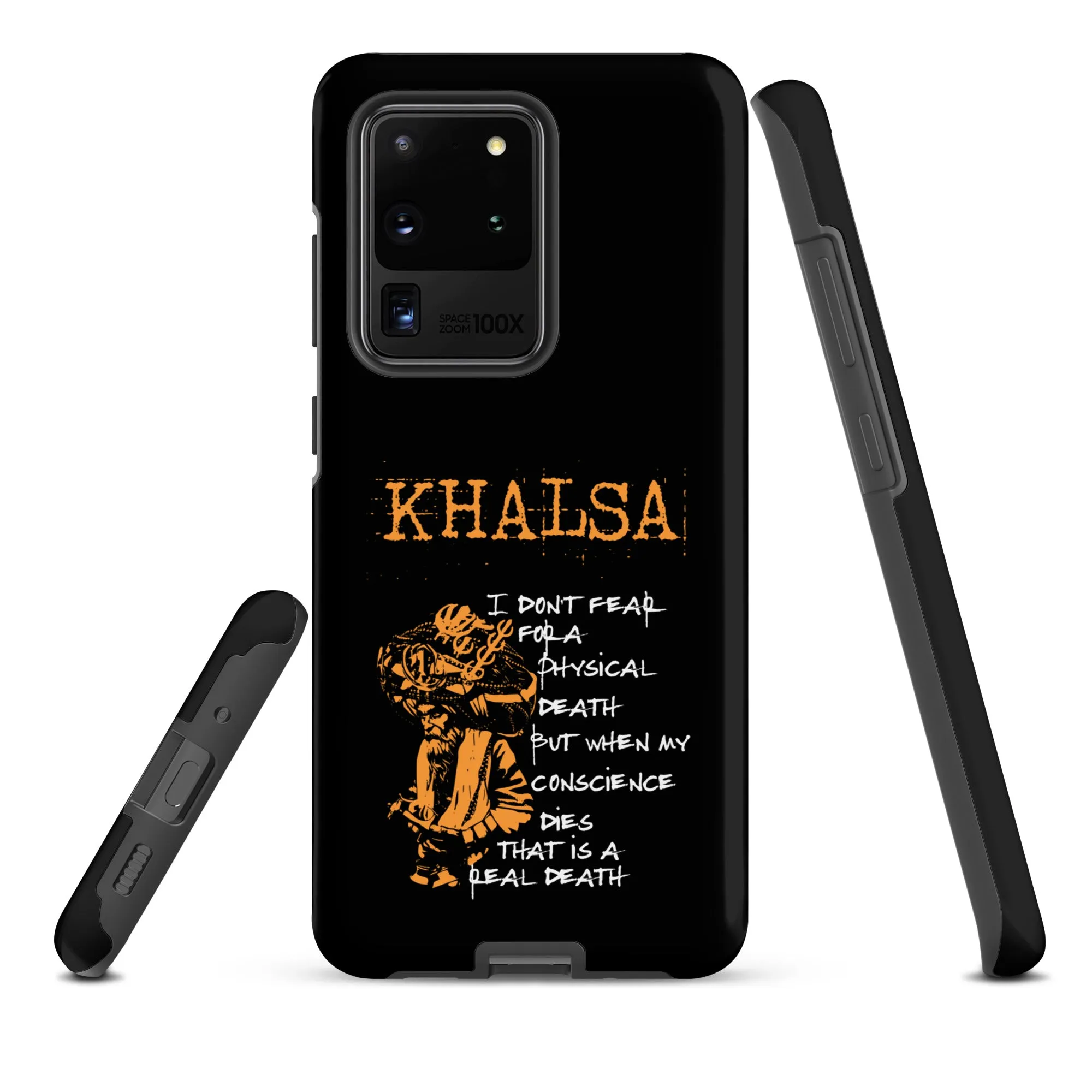 Khalsa I don't fear physical death Tough case for Samsung®