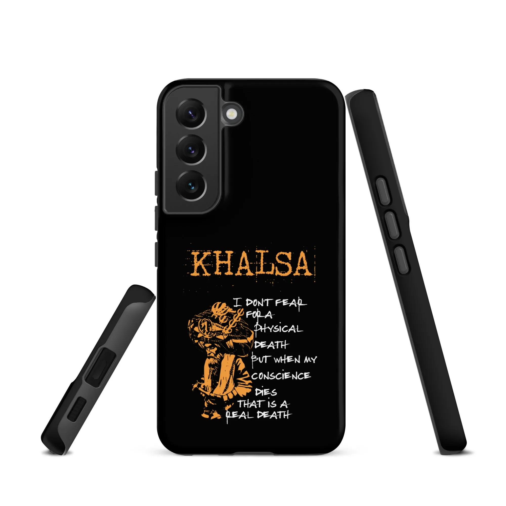 Khalsa I don't fear physical death Tough case for Samsung®