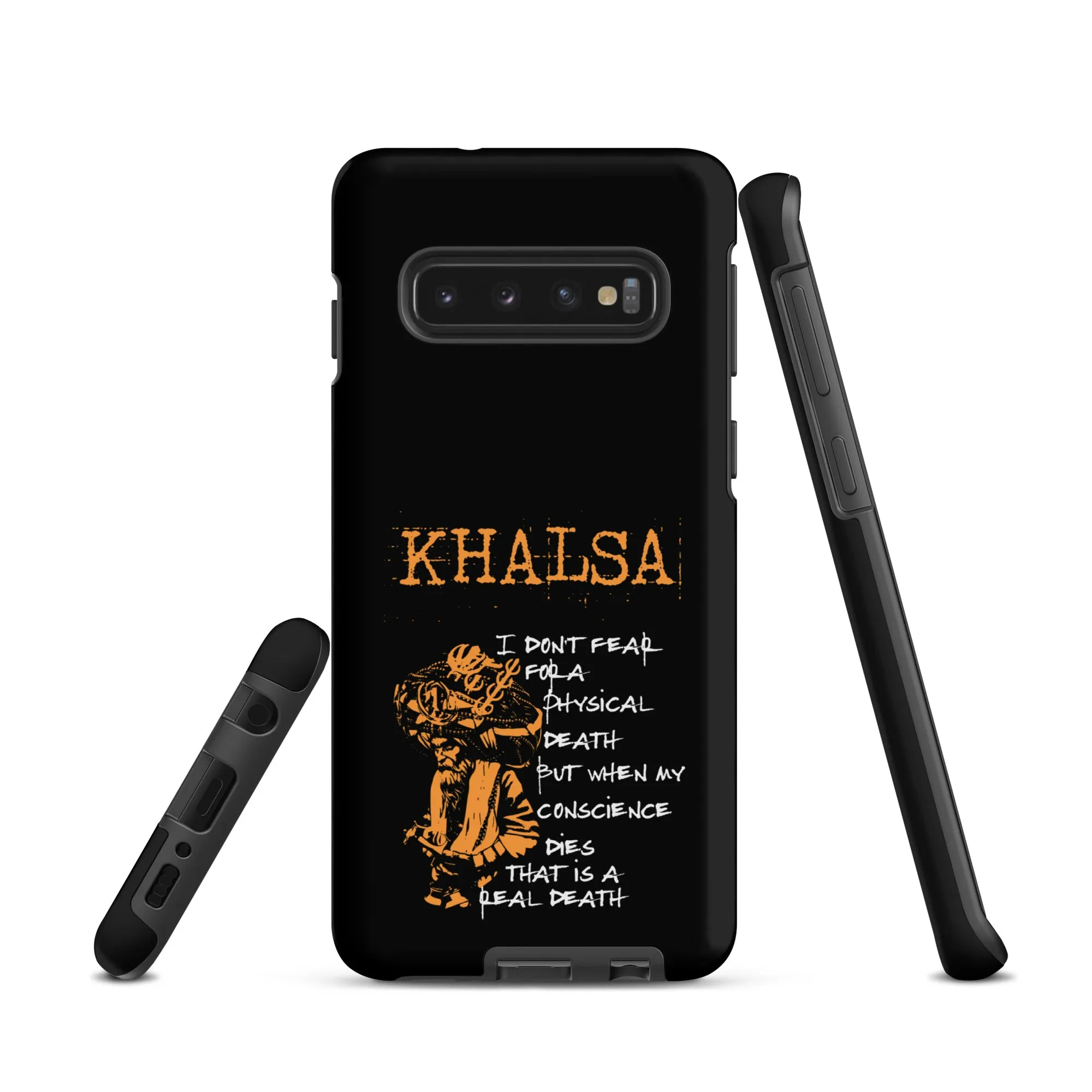 Khalsa I don't fear physical death Tough case for Samsung®