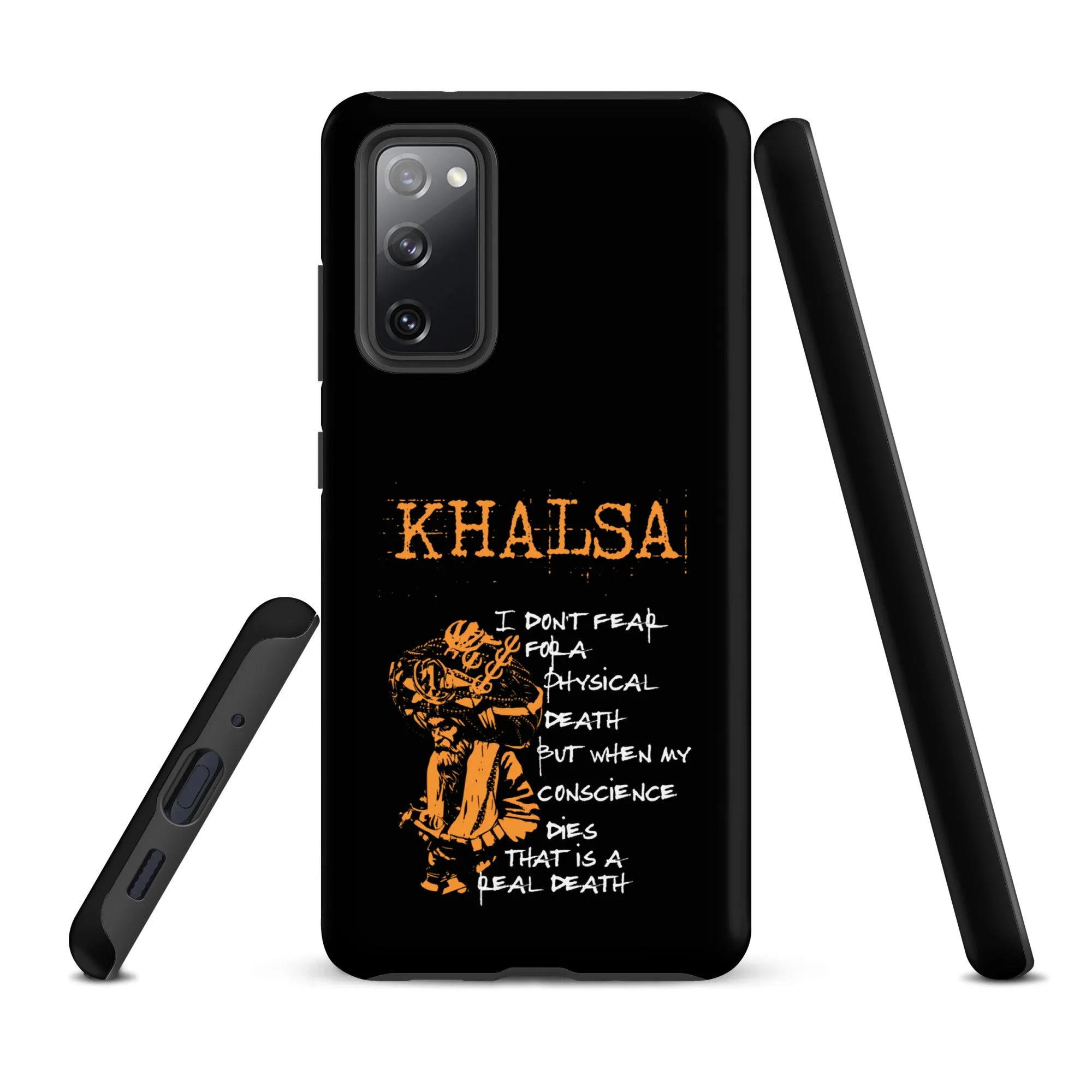 Khalsa I don't fear physical death Tough case for Samsung®