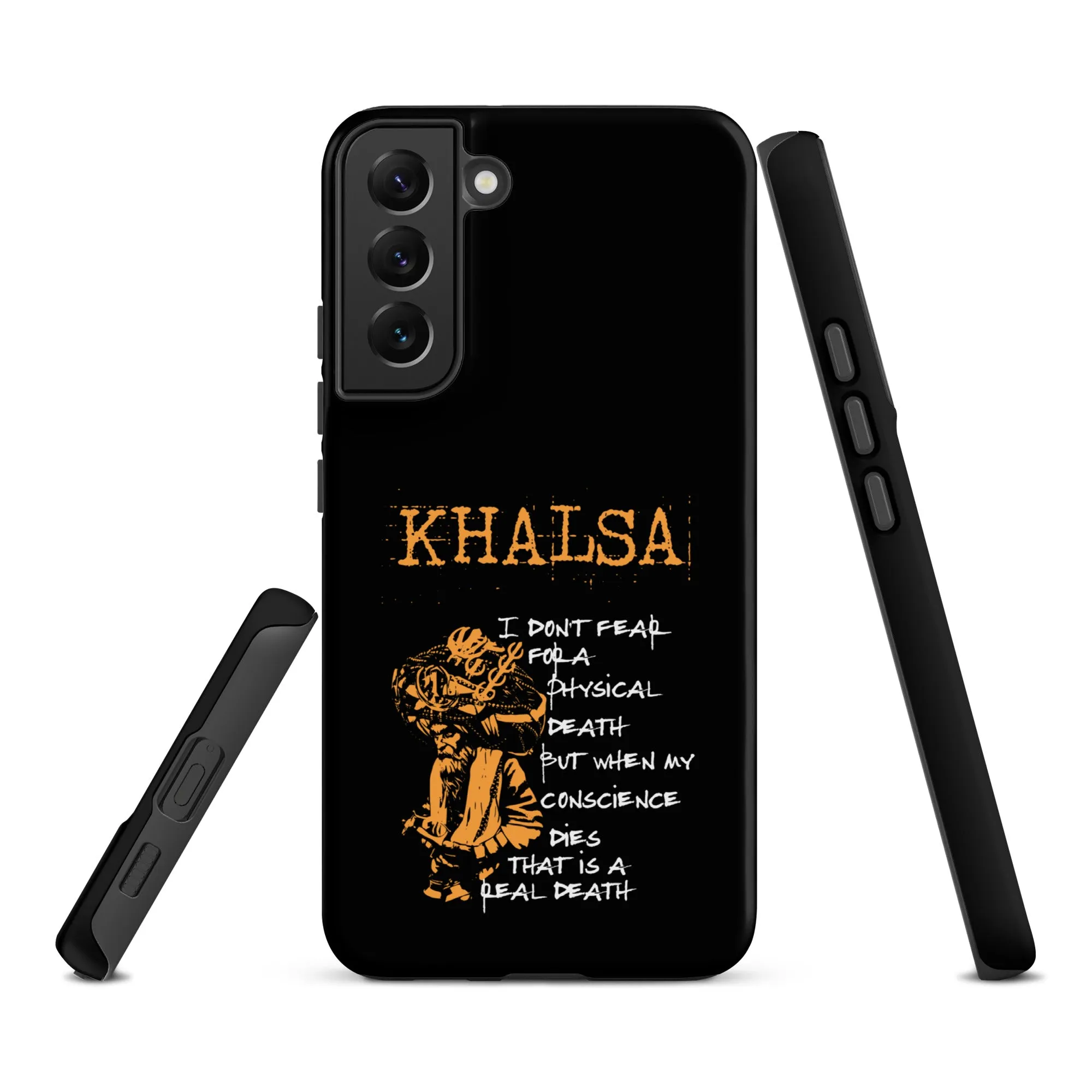 Khalsa I don't fear physical death Tough case for Samsung®