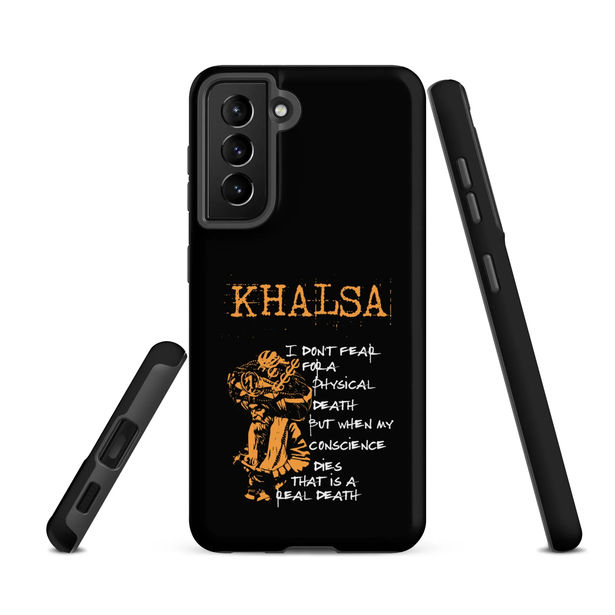 Khalsa I don't fear physical death Tough case for Samsung®