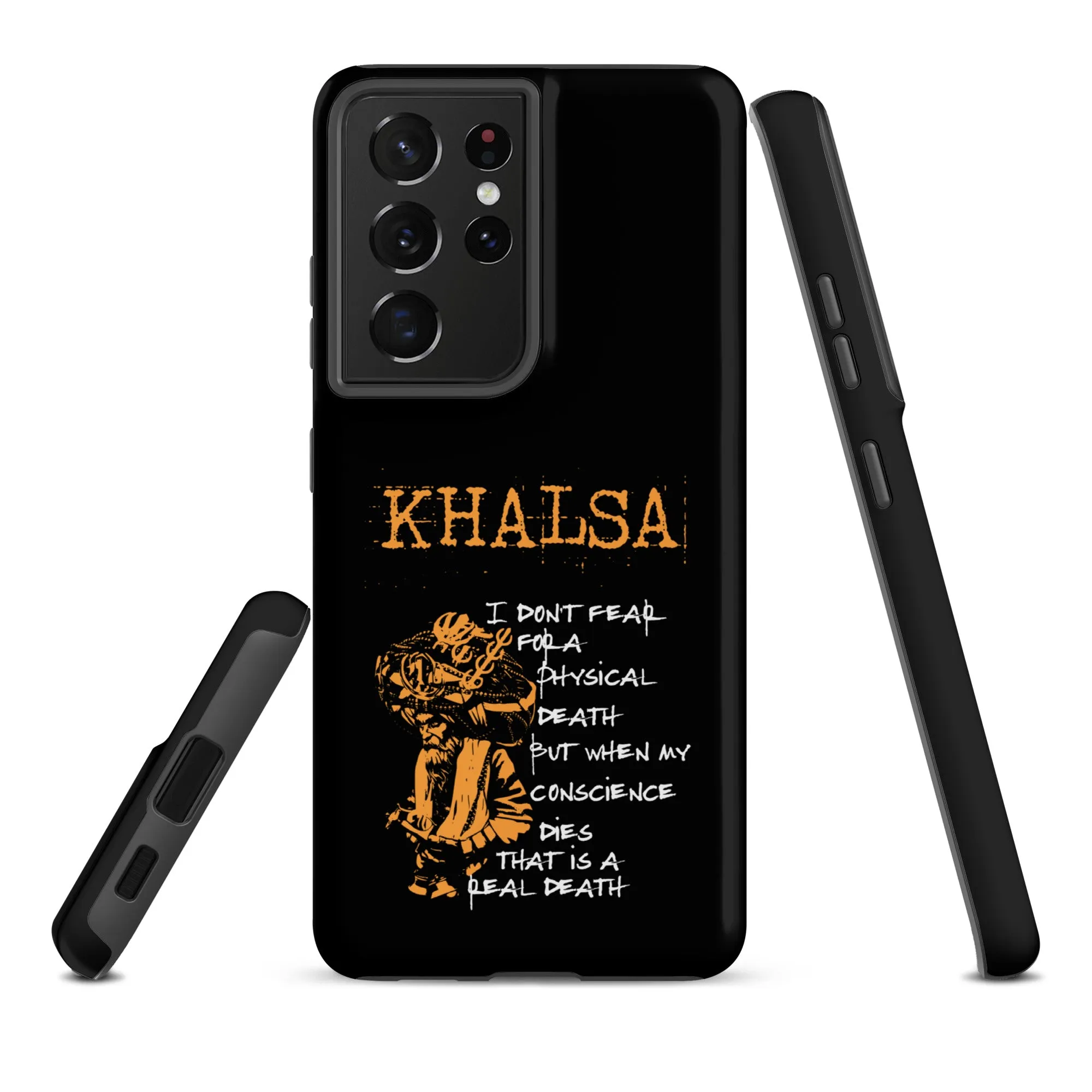 Khalsa I don't fear physical death Tough case for Samsung®