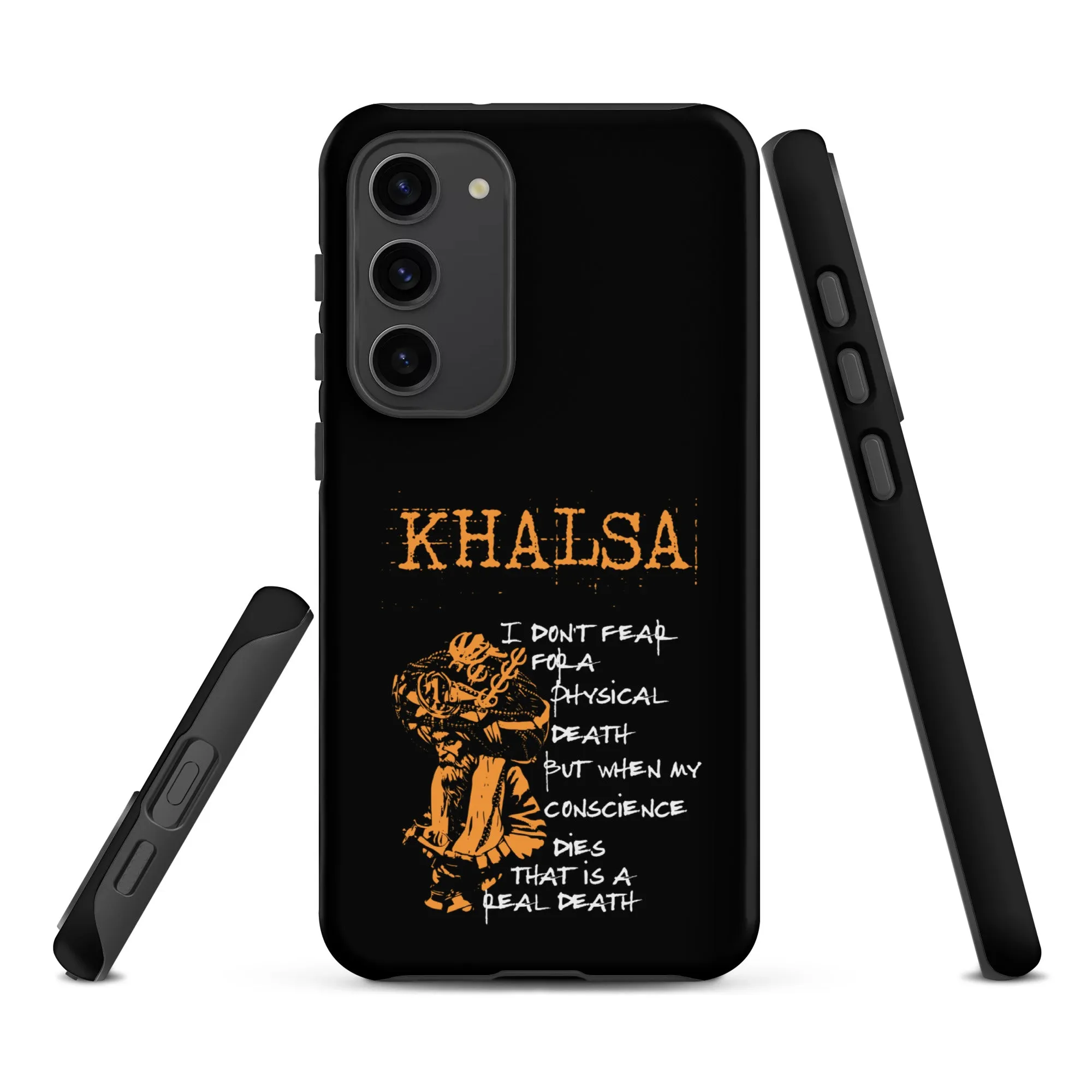 Khalsa I don't fear physical death Tough case for Samsung®