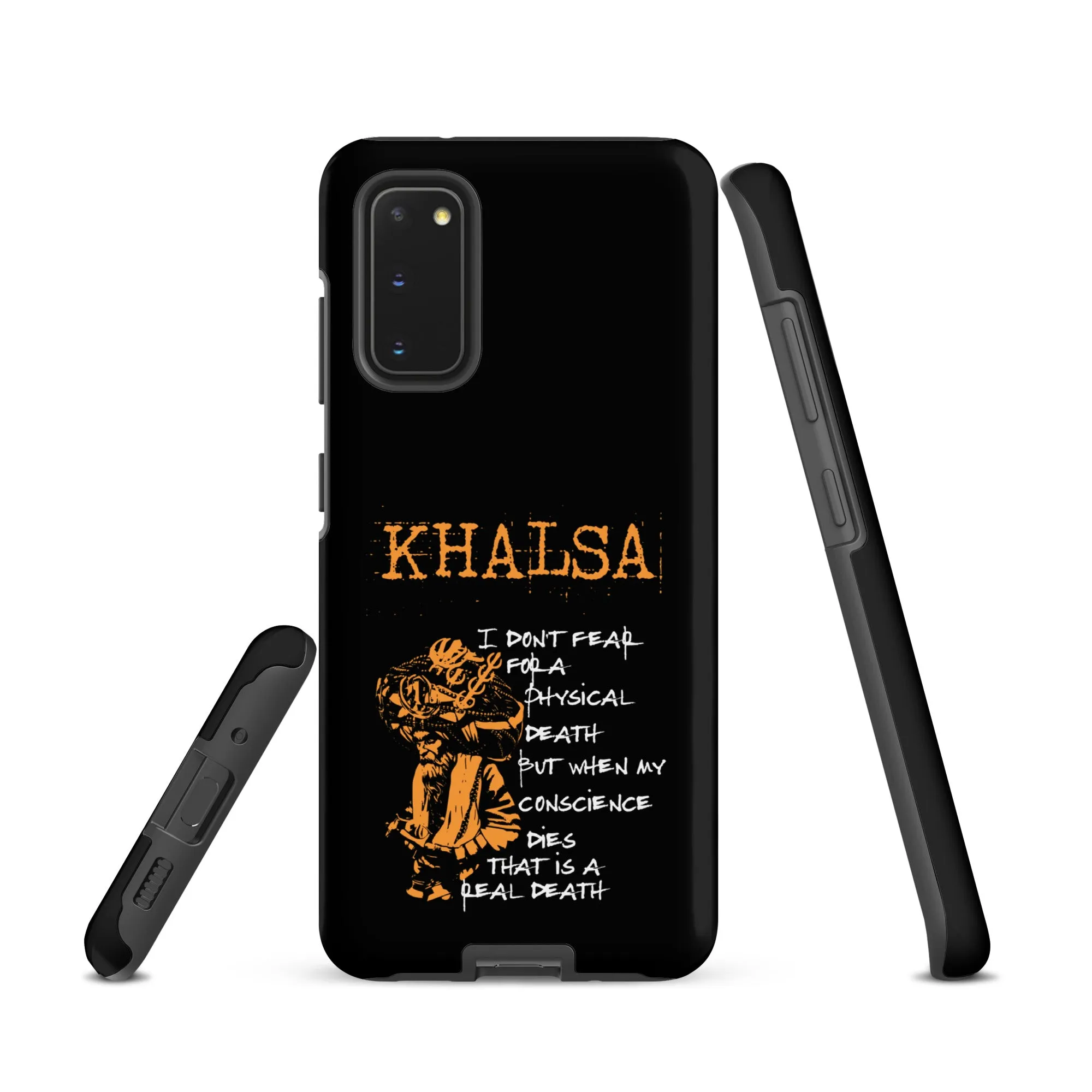 Khalsa I don't fear physical death Tough case for Samsung®