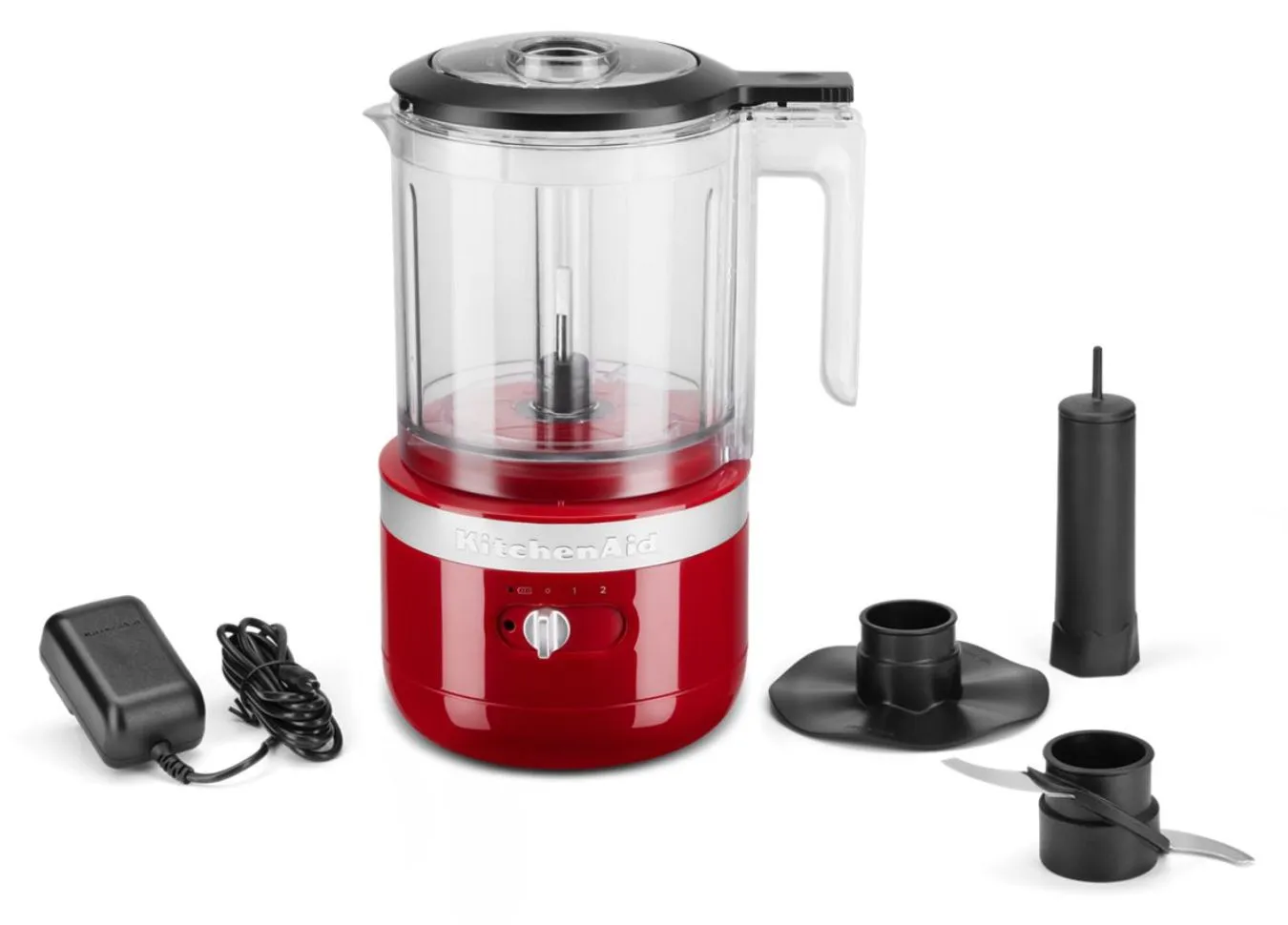 KitchenAid 5 Cup Cordless Food Chopper, Empire Red