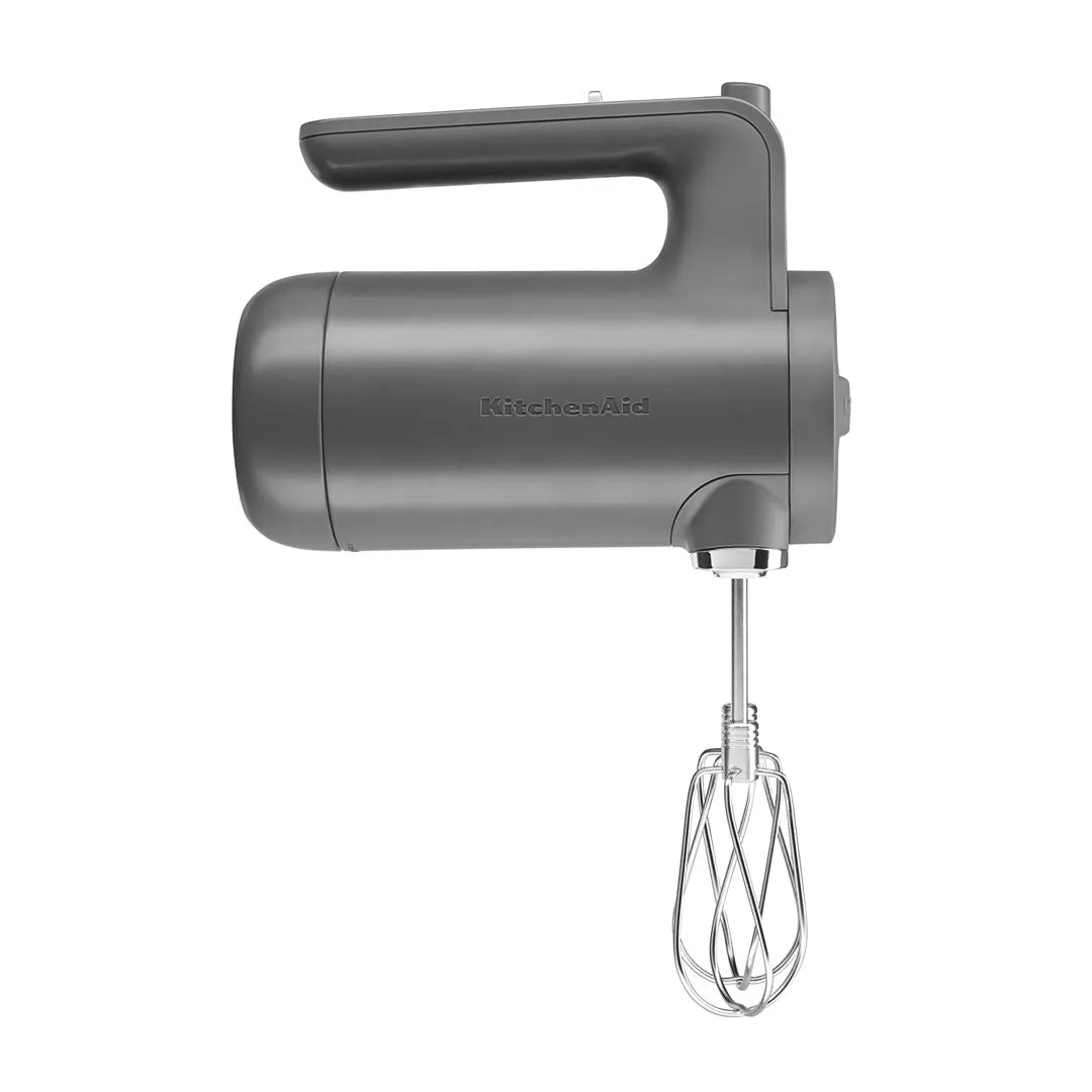 KitchenAid Cordless Hand Mixer, 7 Speed, Matte Charcoal Grey