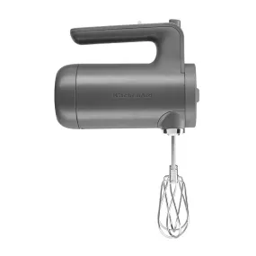 KitchenAid Cordless Hand Mixer, 7 Speed, Matte Charcoal Grey