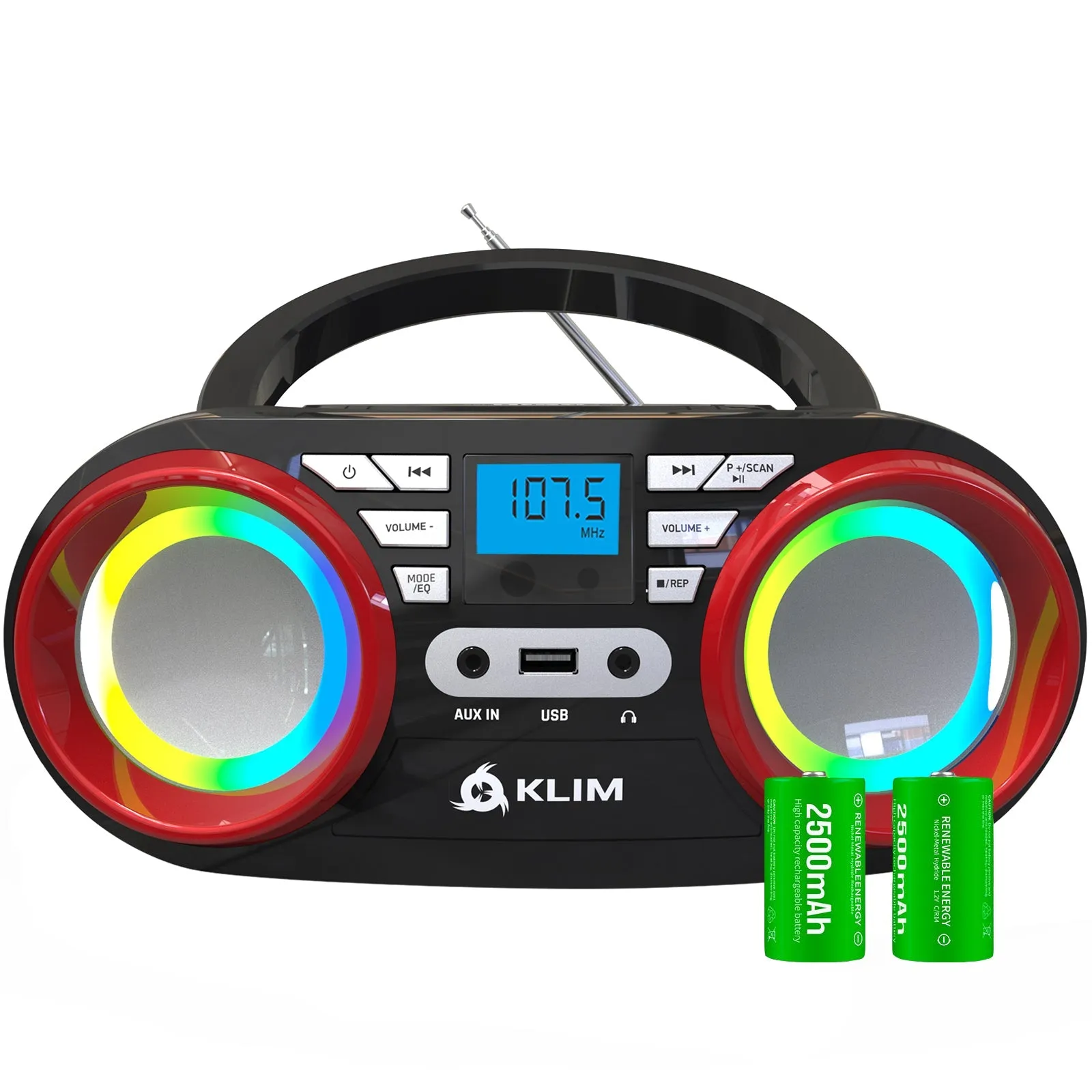 KLIM Boombox B3 Radio CD Player