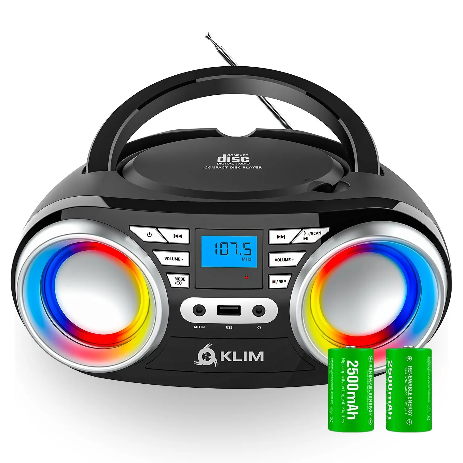 KLIM Boombox B3 Radio CD Player