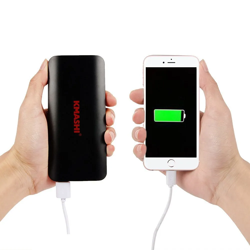 KMASHI 10000mAh portable power bank