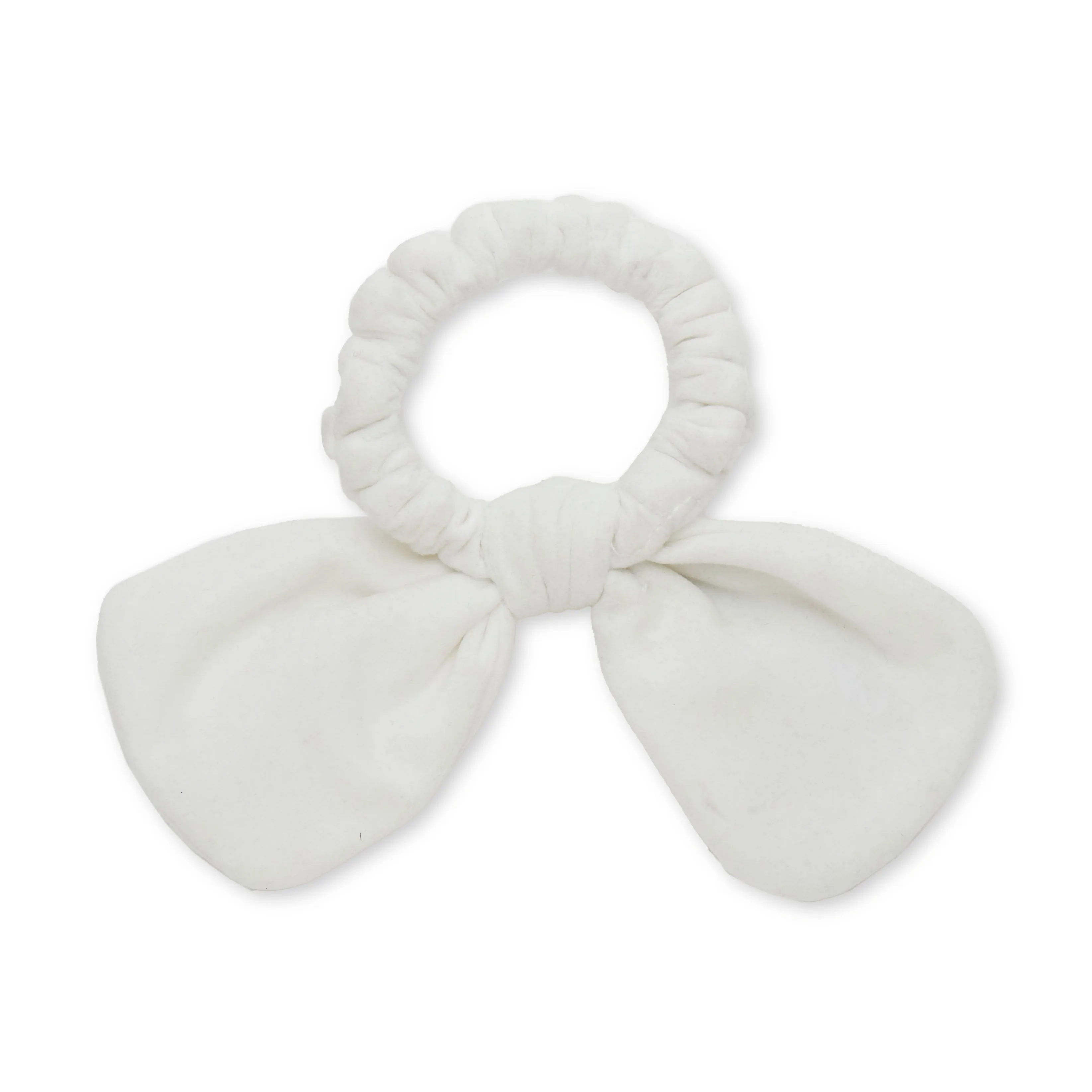 LA CHARGERS LELE SADOUGHI X NFL IVORY BOW SCRUNCHIE