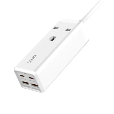 Ldnio 65W Multifunction Power Strip - White | 600030