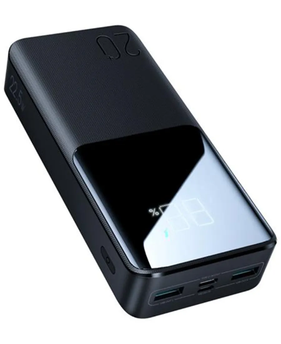 LED Digital Display Super Fast Charging Power Bank 22.5W 20000Mah | Black