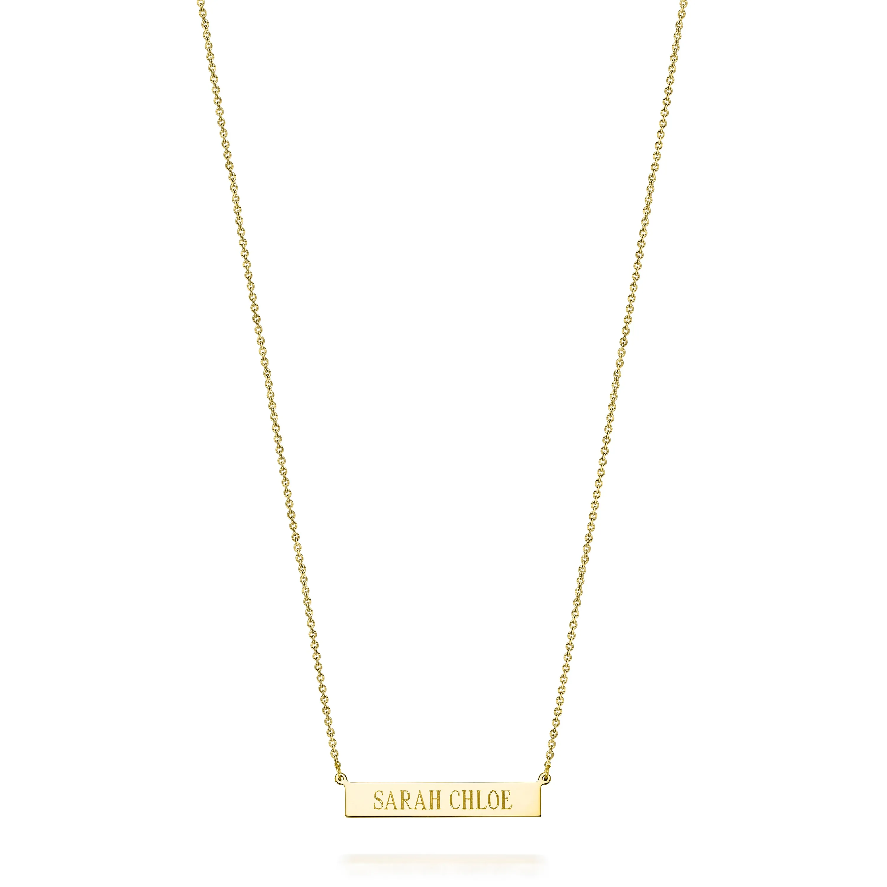 LEIGH BAR NECKLACE WITH PREVIEW