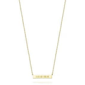 LEIGH BAR NECKLACE WITH PREVIEW