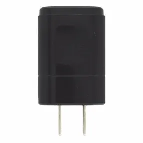 LG Single (5V/1.2A) USB Wall Charger Travel Adapter - Black (MCS-01WR/WT/WD)