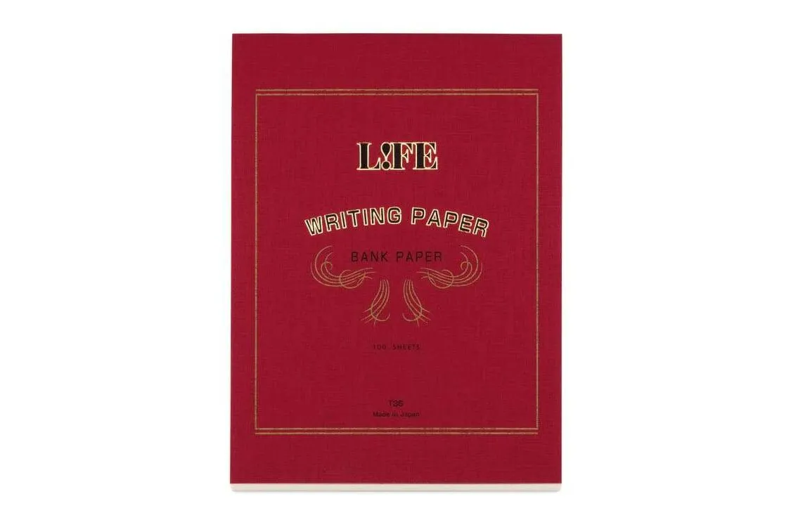 Life Bank Paper Pad - Red