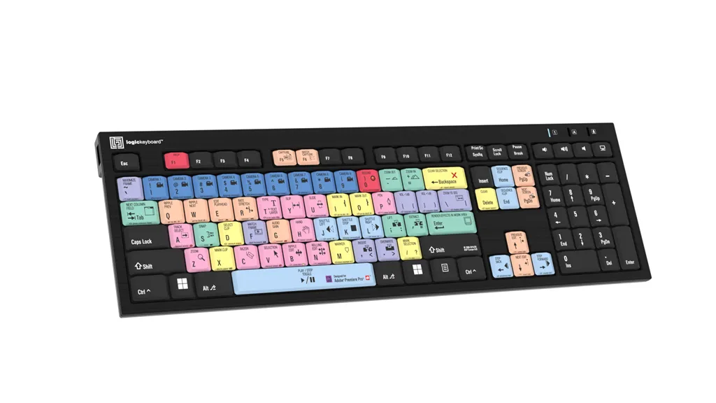 LogicKeyboard  Adobe Premiere Pro CC PC Nero Line US LKBU-PPROCC-BJPU-US