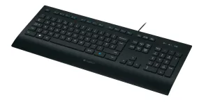 Logitech K280e Keyboard For Business De - Tastatur - Usb Black Qwertz De