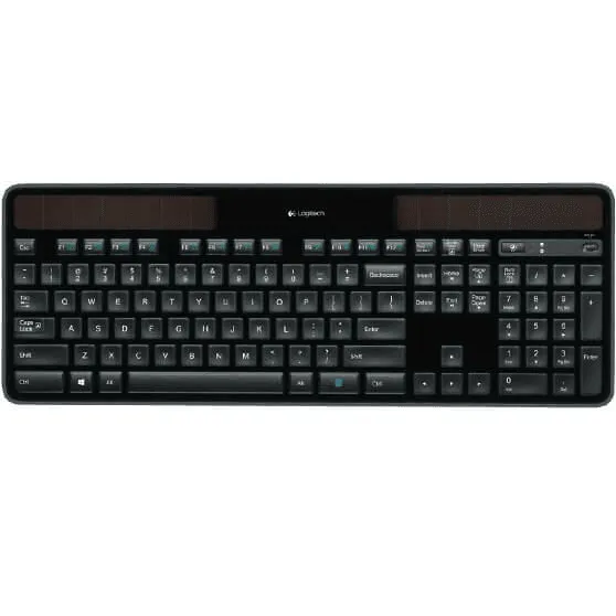 Logitech K750R Wireless KeyBoard Full Sized Solar Power