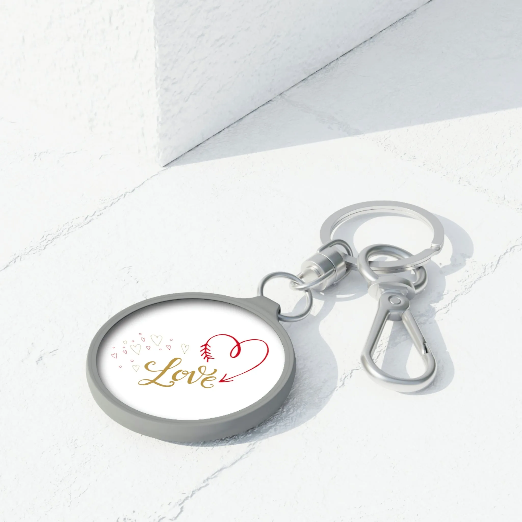 love Keyring Tag