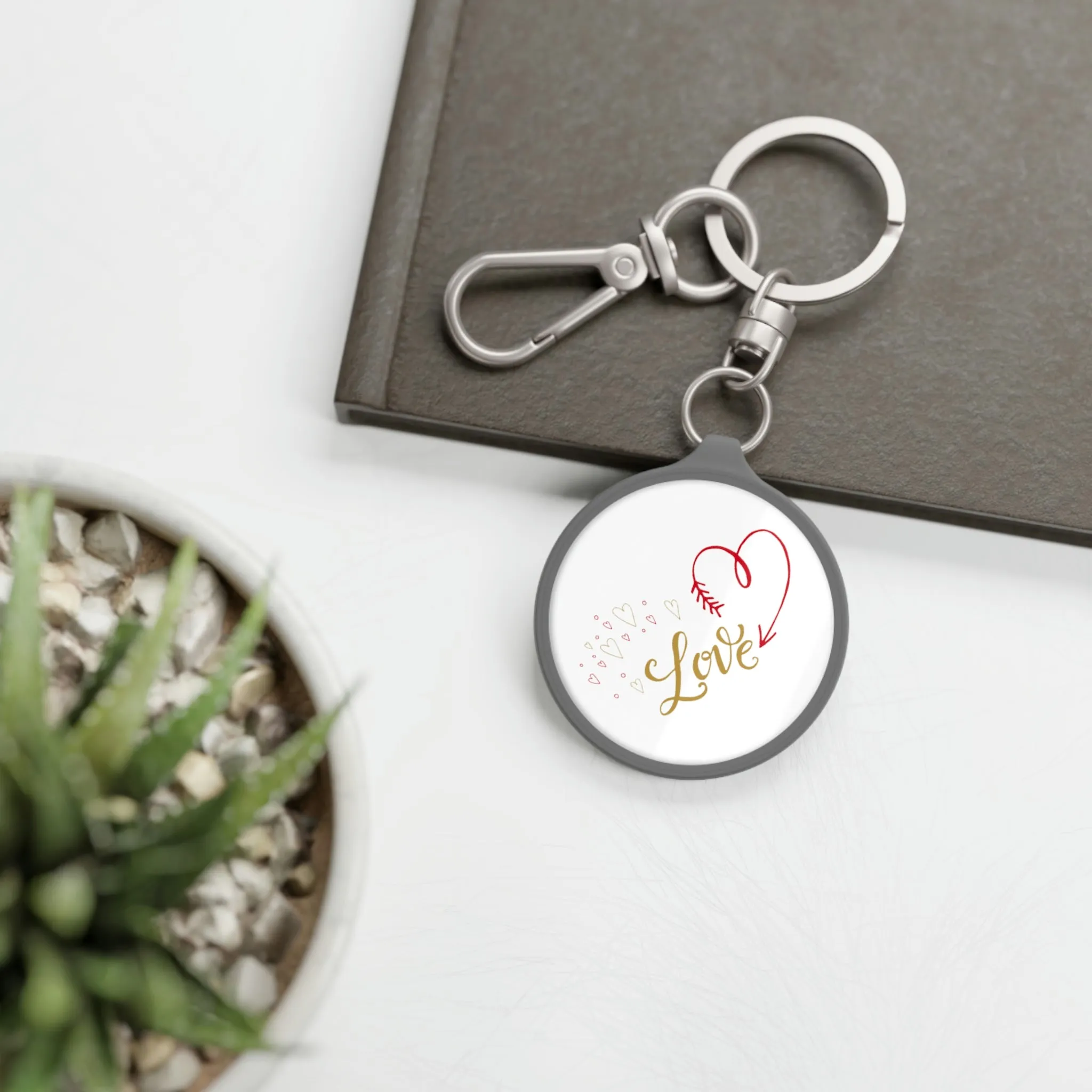 love Keyring Tag