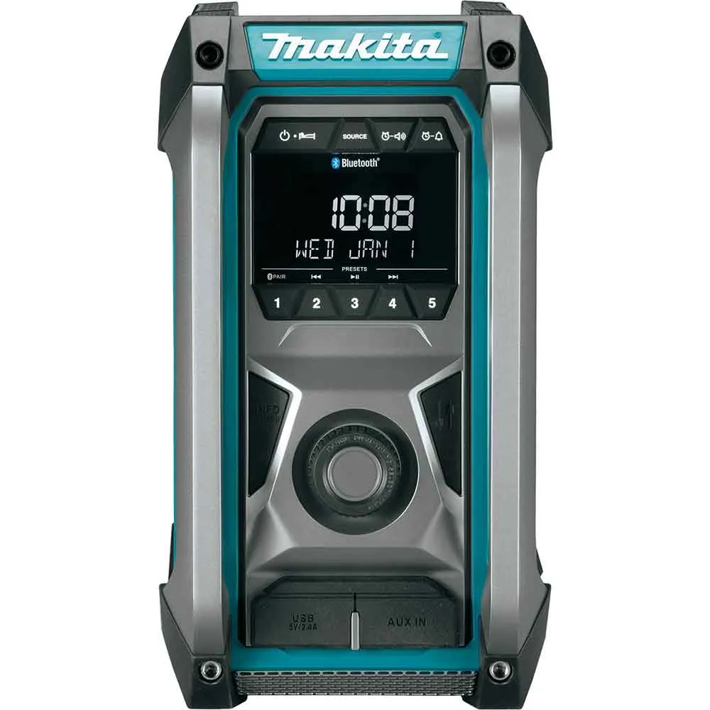 Makita GRM03 40V MAX XGT Cordless Bluetooth Job Site Radio - Bare Tool