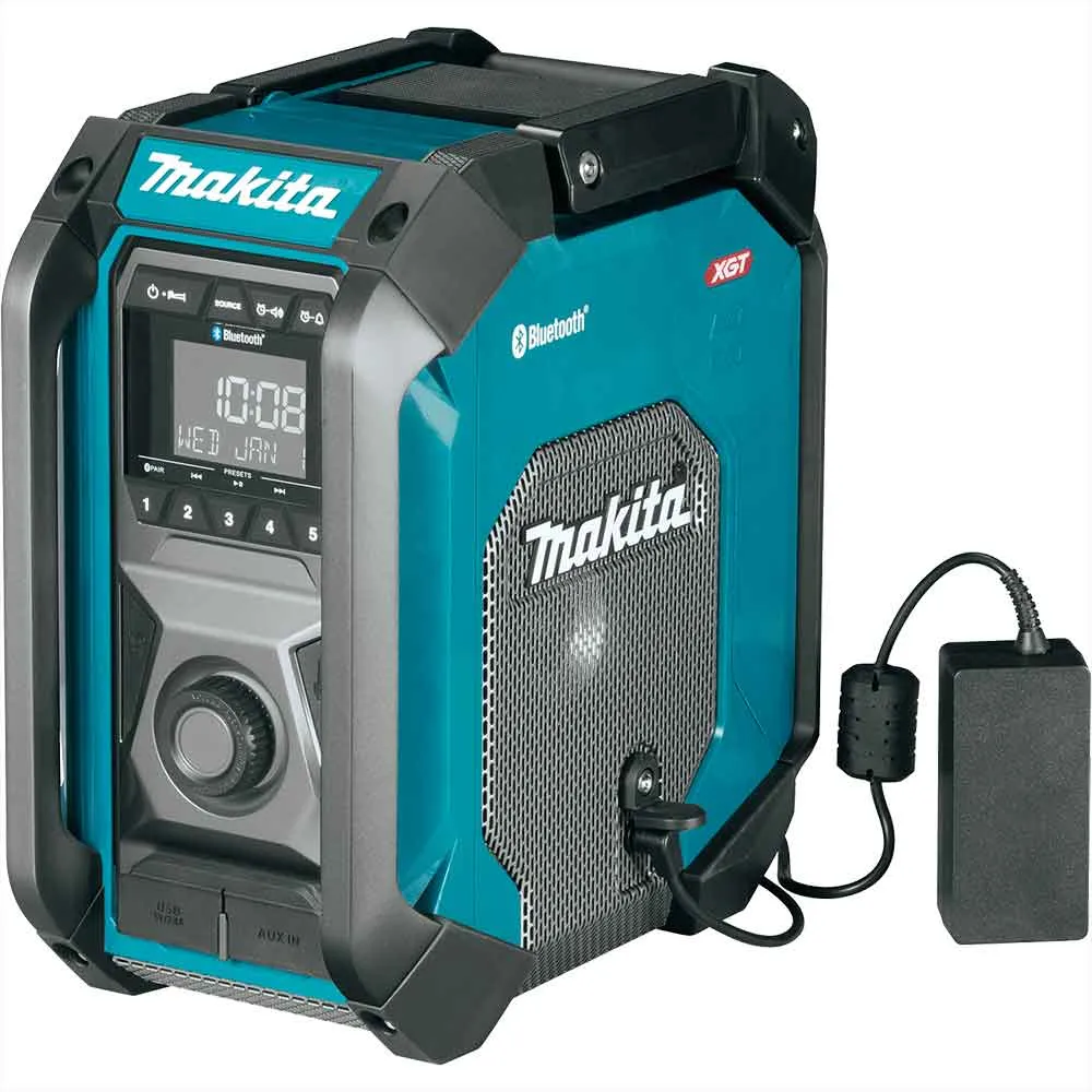 Makita GRM03 40V MAX XGT Cordless Bluetooth Job Site Radio - Bare Tool