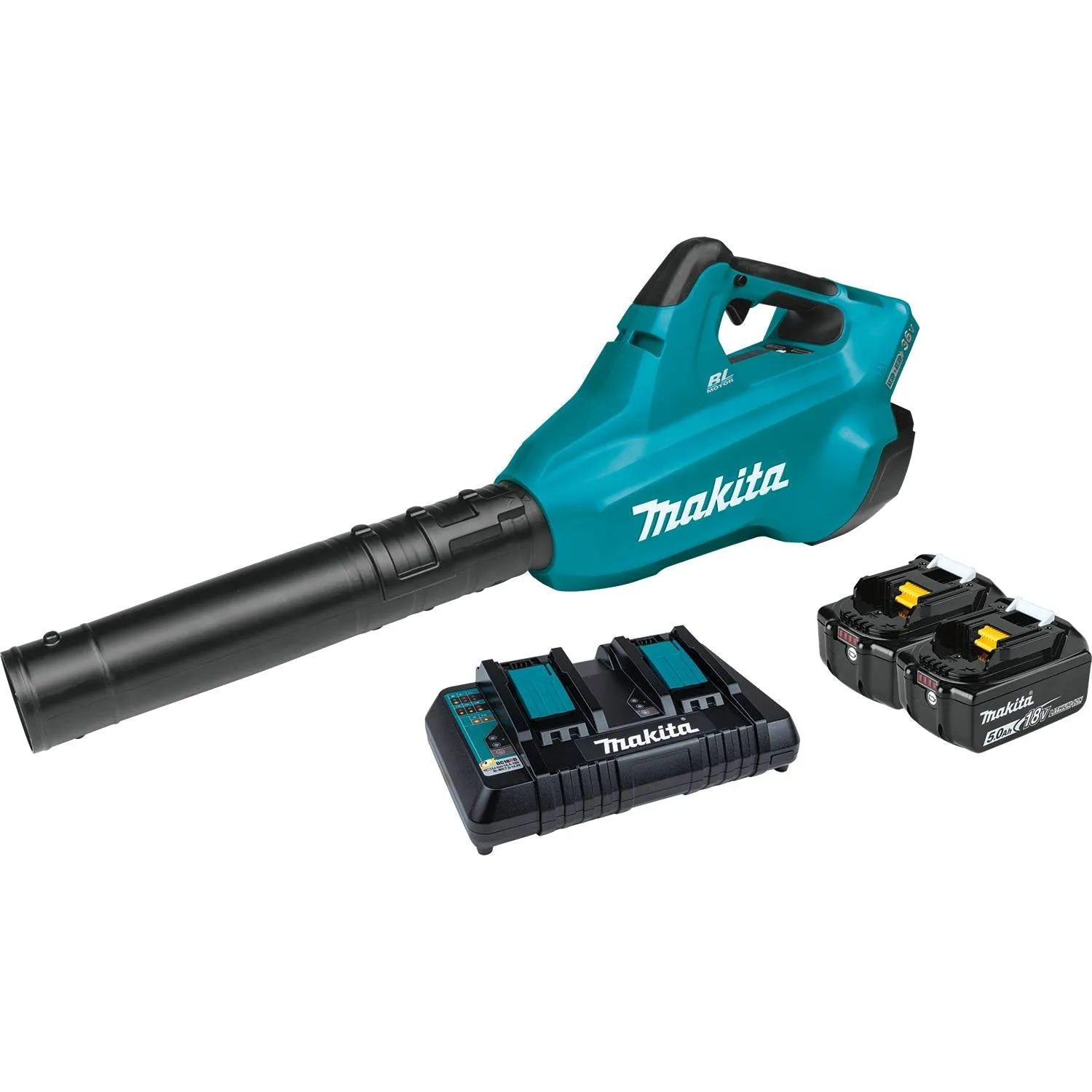 Makita (XBU02PT) 36V (18V X2) LXT® Brushless Blower Kit (5.0Ah)