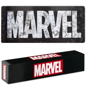 Marvel Avengers Desk Mat,  Large Mouse Mat - Black Marvel