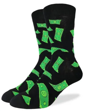 Men's Raining Money Crew Sock