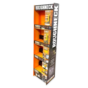 Merchandising Fixture- Corrugated Roughneck Tech Floor Display ONLY 977900