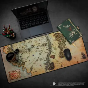 Middle Earth Map Desk Mat