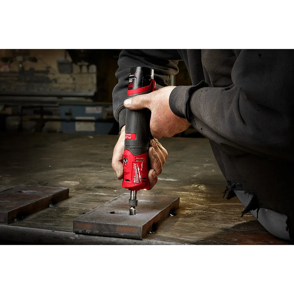 Milwaukee 2505-22x2SDG M12 FUEL 12V Installation Drill/Driver Kit w/ Die Grinder