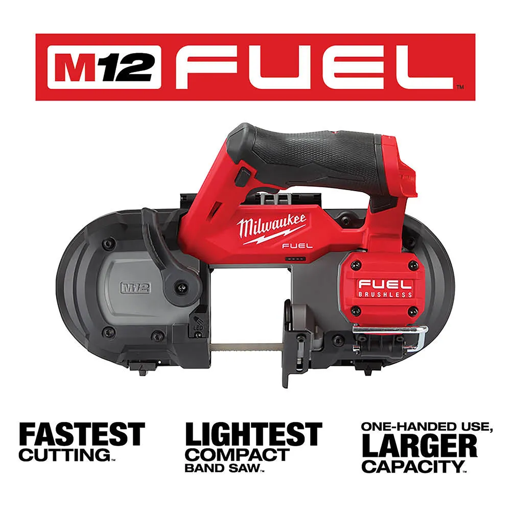 Milwaukee 2529-20XC M12 FUEL 12V Cordless Li-Ion Band Saw w/ 3AH Battery Pack