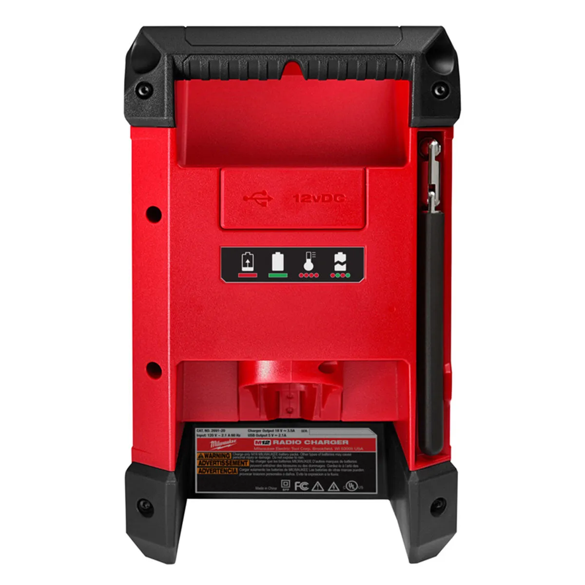 Milwaukee M12RCDAB -0 12V Radio and Charger Body Only 4933472115