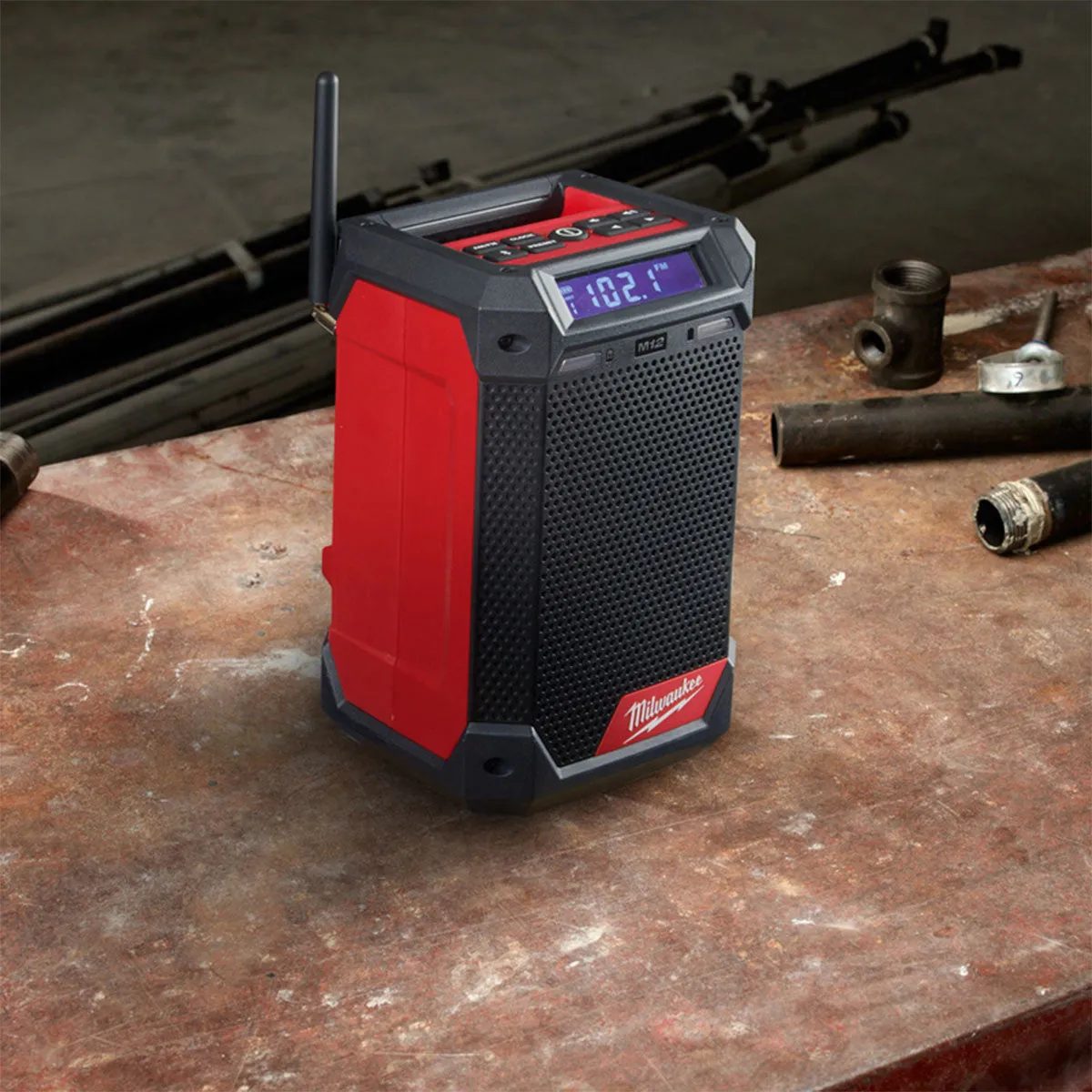 Milwaukee M12RCDAB -0 12V Radio and Charger Body Only 4933472115