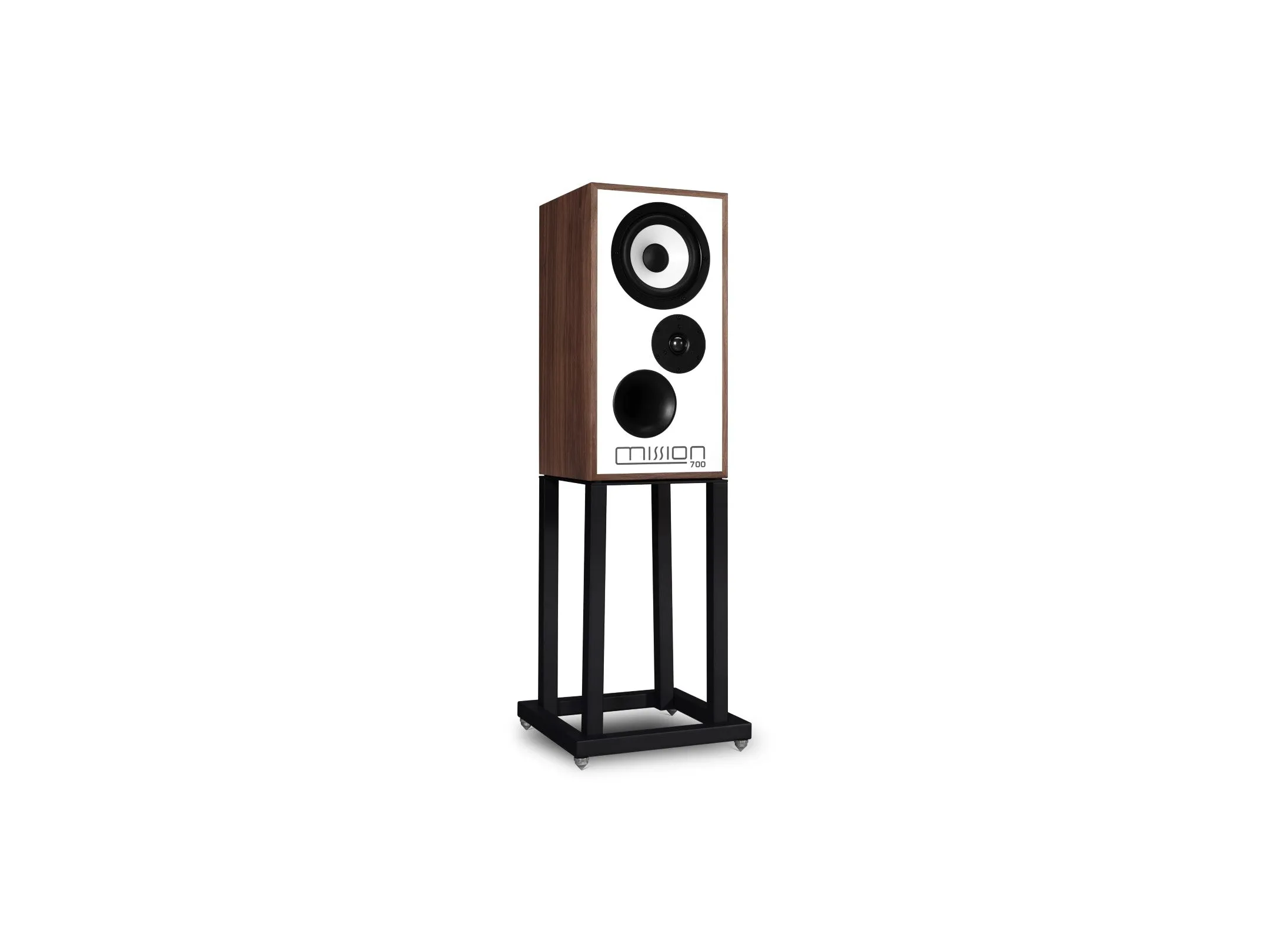 Mission 700 speakers with stands (pearl walnut)