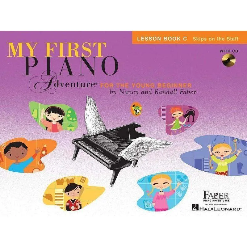 My First Piano Adventure Lesson Bk C Book with CD