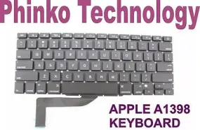 New A1398 Keyboard for Macbook Pro 15" Retina 2013 2014 2015