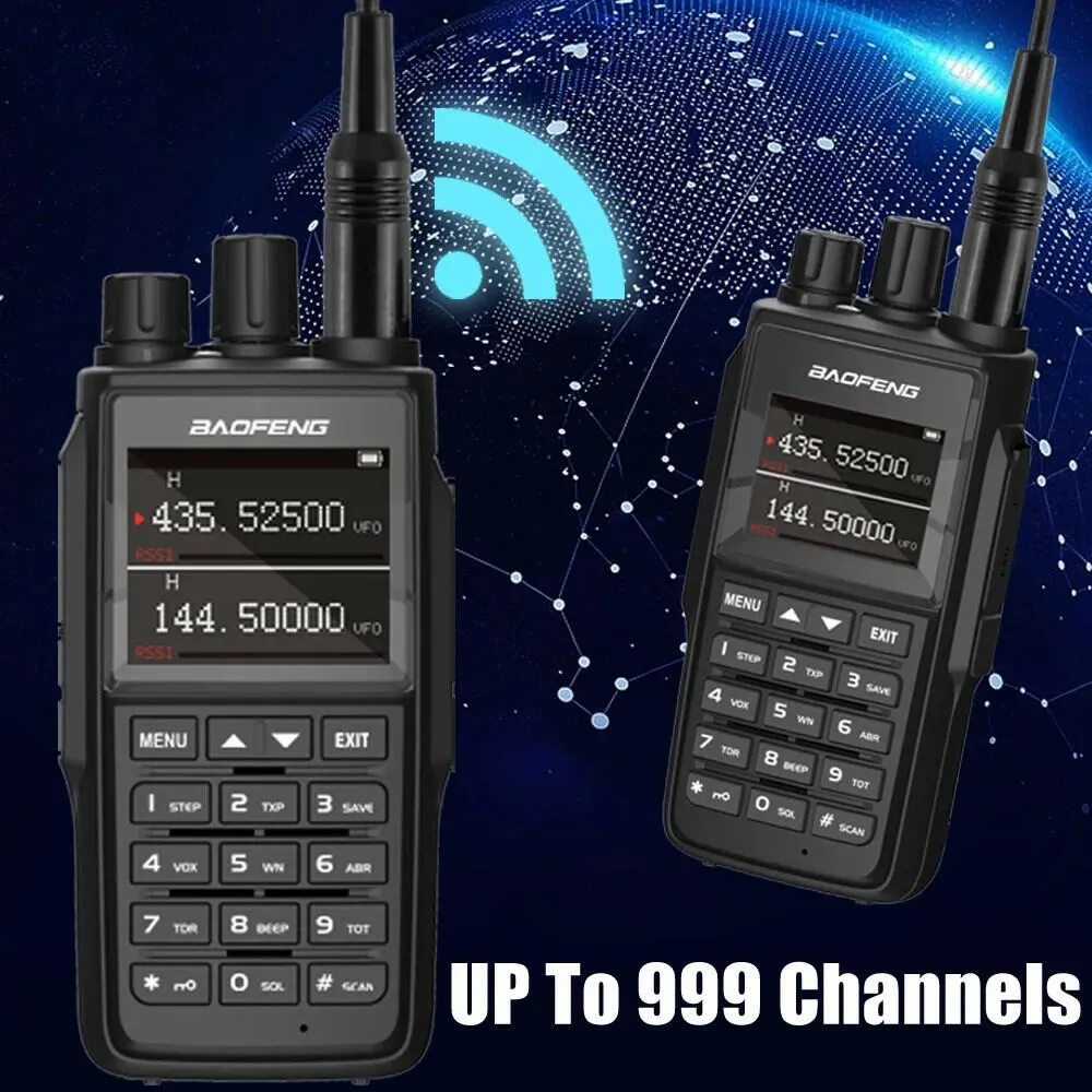 New Baofeng UV-G26 PRO Walkie Talkie 10W Dual Band High Power Long Range Portable 999 Channel Ham FM Radio UHF VHF Two Way Radio