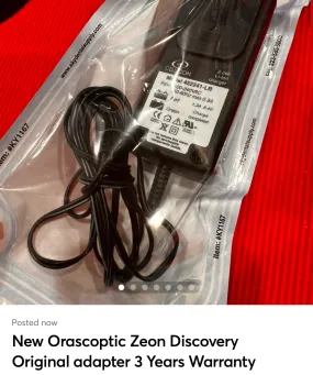 New Orascoptic Zeon Discovery Original adapter 3 Years Warranty